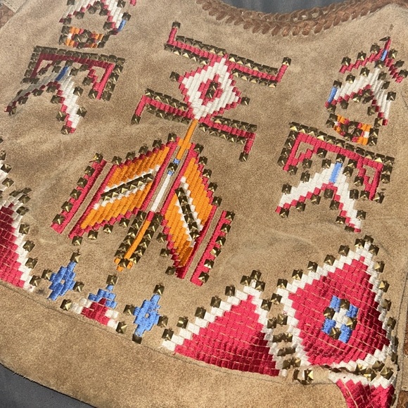 Free people gorgeous boho bag mint - Picture 2 of 5